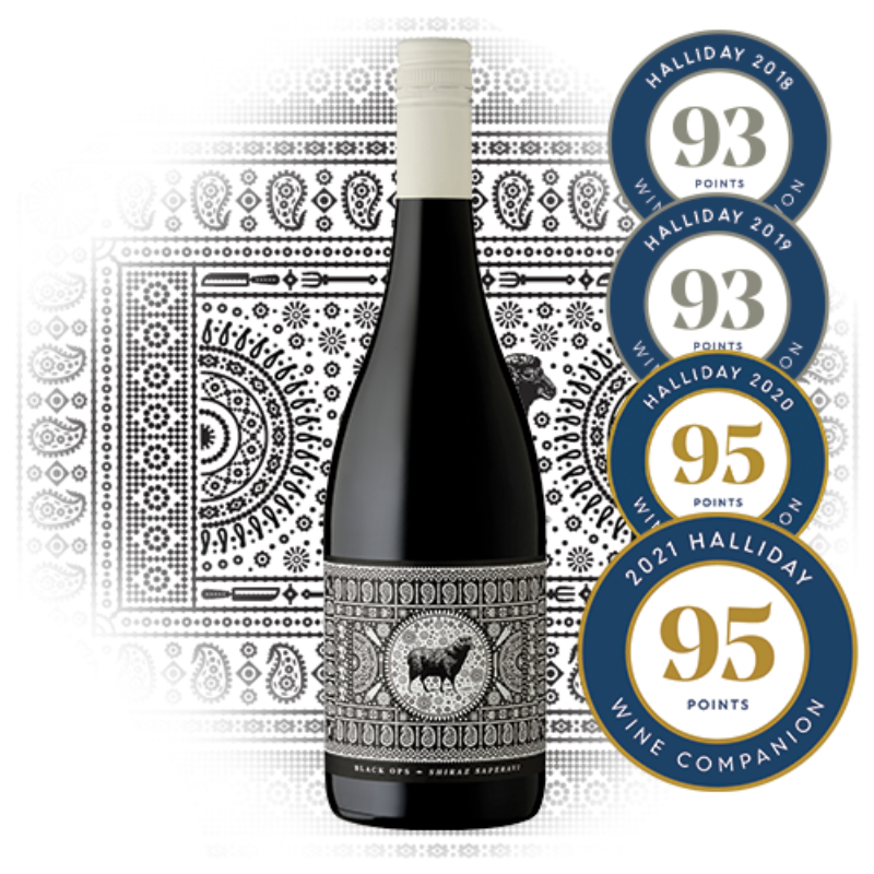 Hugh Hamilton 'Black Ops' Shiraz Saperavi